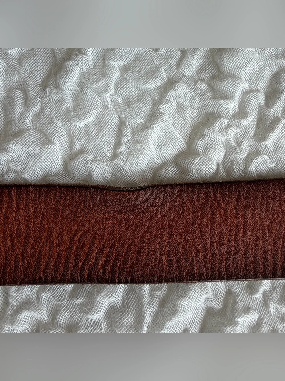 Y2K Product Red for Gap Leather Belt with Red Contrast Stitching Chunky Buckle
